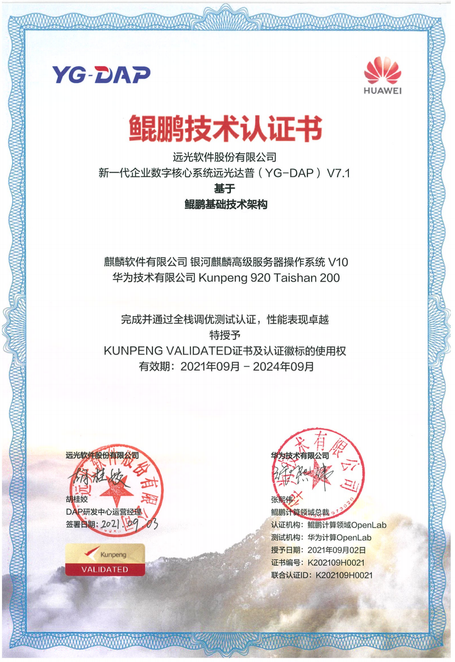 ʱգYG-DAP Validated֤